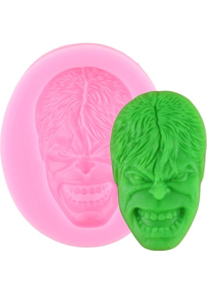 Stili Temizle 3D Hulk Silikon Kalıp Fondan Çikolata Epoksi Şeker Hamuru Kalıp Pastacılık Kek Dekorasyon Mutfak Aksesuarları (Yurt Dışından)
