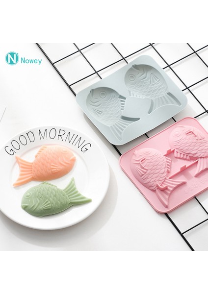 Mavi Stil Kendi Taiyaki Silikon Fape Kek Kalıbı Güveç Fondan Kalıp Çikolata Cupcake Sabun Kalıplar Şeker El Sanatları Kurabiye Mutfak Aksesuarları (Yurt Dışından) fiyatları