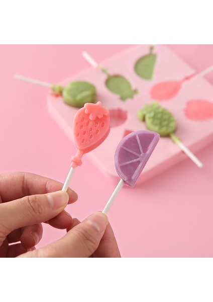 Noel Şapka Stili Sevimli Lolipop Kalıpları Jöle ve Şeker Çikolata Kek Kalıbı Çeşitli Şekiller Kek Silikon Formu Fırınlama Dekorasyon Aracı (Yurt Dışından) fırsatları