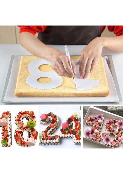 8 Inç Tarzı Et Kek Kalıbı Kek Süsleme Araçları Confeitaria Maker Dıy Doğum Günü Kek Tasarımı Fırın Eşyaları Pastacılık Araçları (Yurt Dışından)