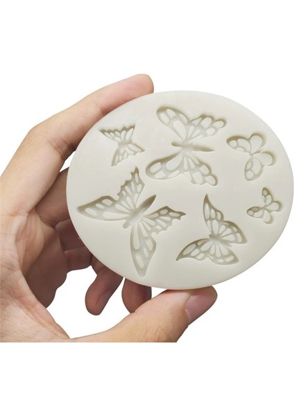 Pembe Stil Kelebekler Silikon Kalıp Fondan Çikolata Reçine Şeker Hamuru Kalıbı Pastacılık Cupcake Dekorasyon Mutfak Aracı (Yurt Dışından) indirimleri