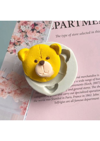 No.3 Tarzı Çeşitli Ayı Şeklinde Silikon Kalıp Pasta Süsleme Araçları Çikolata Cupcake Pişirme Fondan Kalıp (Yurt Dışından)