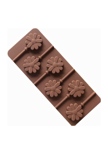 Kahverengi3 Tarzı Silikon Lolipop Kalıpları Çikolata ve Şeker Kalıpları Kek Kalıbı Dıy Çeşitli Şekiller Pasta Dekorasyonu Form Silikon Fırın Kalıbı (Yurt Dışından)