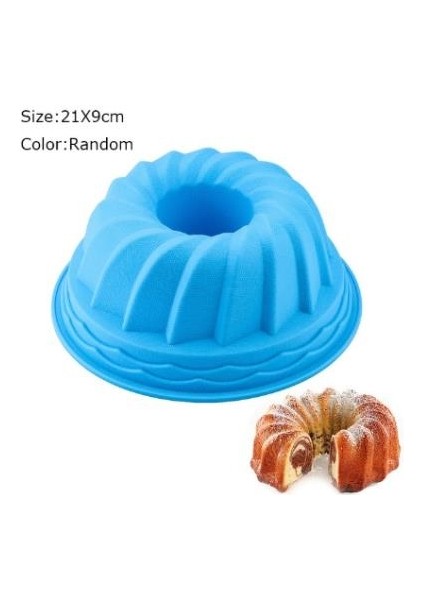 No.11 Stili Silikon Büyük Kek Kalıpları Çiçek Tacı Şekilli Kek Kalıbı Fırın Araçları 3D Ekmek Hamur Kalıbı Pizza Tavası Dıy Doğum Günü Düğün Partisi (Yurt Dışından)