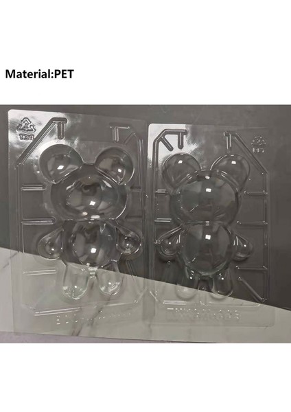 Stil E1 Stili Büyük Boy 3D Sevimli Bebek Ayı Silikon Mousse Kalıbı Yaratıcı Kırılabilir Çikolata Kalıbı Pasta Dekorasyon Araçları Fırın Aksesuarları (Yurt Dışından)