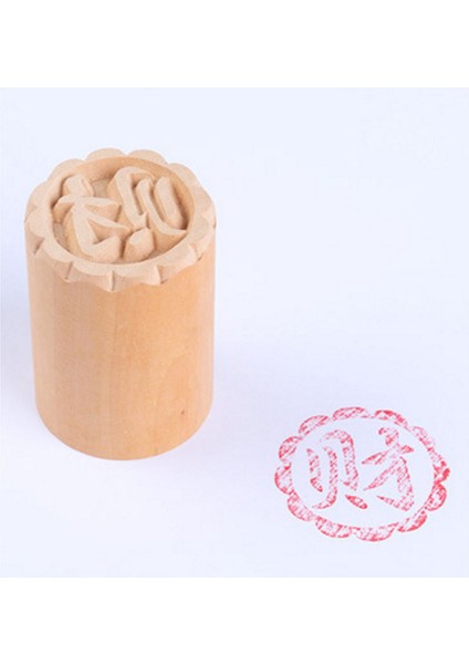 A12 Stili El Yapımı Ahşap Tatlı Mühür Ay Hilal Pasta Mooncake El Yapımı Türkçe Kalıp Süsle (Yurt Dışından)