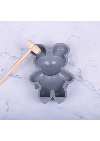 Çekiç 150X42MM Tarzı 3 Boyutlu Ayı Kırılabilir Çikolata Silikon Kalıp Kendin Yap Yaratıcı Mousse Pasta Kalıbı Pasta Dekorasyon Araçları Fırın Malzemeleri (Yurt Dışından) indirimleri