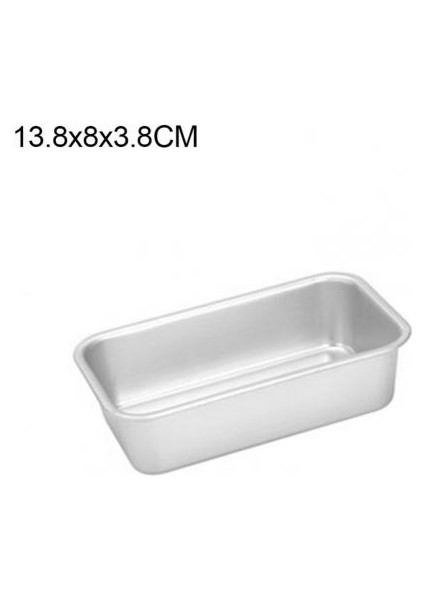 138X80X38MM Stili Fırın Tepsi Alüminyum Kar Tost Kutusu Peynir Kutusu Pişirme Kızartma Brownie Dikdörtgen Kek Küçük Tost Ekmek Kalıbı Kek Kalıp 2021 (Yurt Dışından)