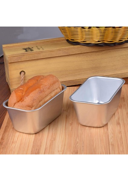 138X80X38MM Stili Fırın Tepsi Alüminyum Kar Tost Kutusu Peynir Kutusu Pişirme Kızartma Brownie Dikdörtgen Kek Küçük Tost Ekmek Kalıbı Kek Kalıp 2021 (Yurt Dışından)