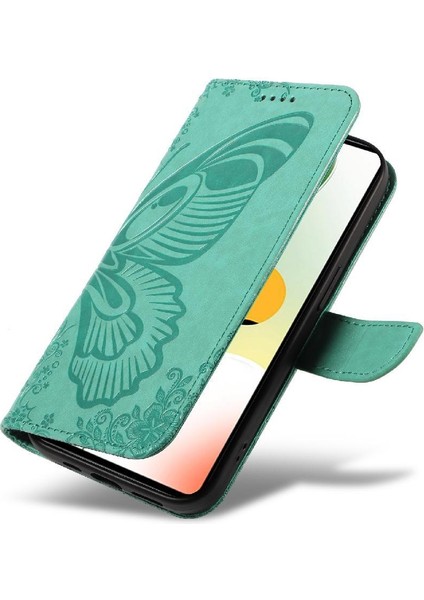 Xiaomi Poco X5 Pro 5g Için Flip Case Kredi Kartı Yuvası ile Kabartmalı Yüksek (Yurt Dışından)