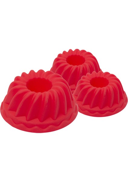 1 Adet Kırmızı Stil Yeniden Kullanılabilir Spiral Halka Pişirme Silikon Kalıp Donut Fırın Kupalar Kek Cupcake Liner Fırın Kalıbı Mutfak Ekmek Kek Süsleme Aracı (Yurt Dışından)