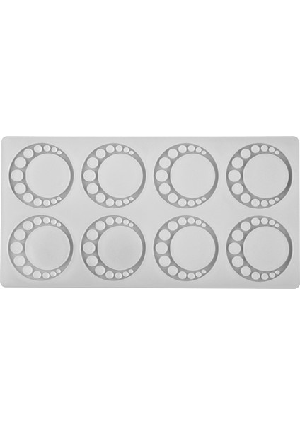 Stili Temizle Sıcak Pasta Süsleme Araçları Kendin Yap 3D Ay Şekli Silikon Kalıp Cupcake Silikon Kalıp Çikolata Kalıbı Dekor Muffin Tepsi Fırınlama Stencil (Yurt Dışından)