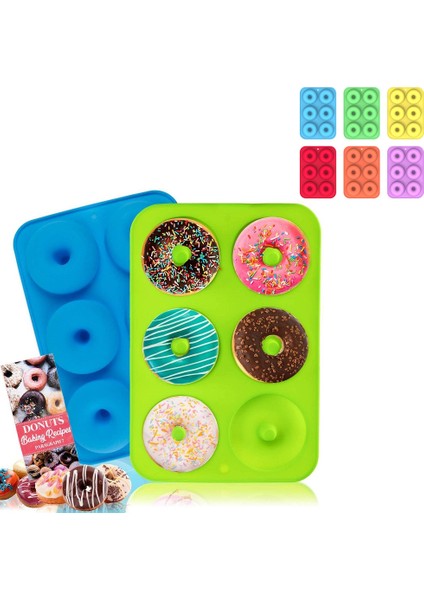 Mavi Stil Silikon Kalıp Fırın Tepsisi Pastacılık ve Fırıncılık Aksesuarları Kek Araçları Donut Kalıbı Şekerleme Kalıpları Çikolata Donut Kalıpları Yapımı (Yurt Dışından) fiyatları