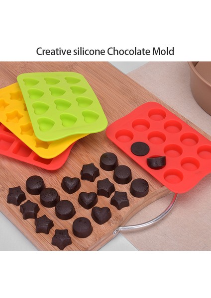 No.5 Tarzı Buz Kalıbı Pişirme Kalıbı Silikon Kalıp Dıy Çikolata Fondan Kalıp 3D Hamur Jöle Kurabiye Pişirme Pasta Süsleme Araçları 3 Renk (Yurt Dışından) fiyatları