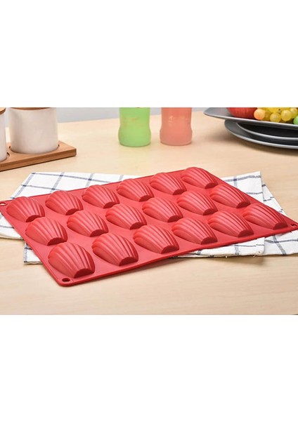 Rastgele Renk Stili 18 Parça Madeleine Kabuk Kek Kalıbı Gıda Sınıfı Silikon Kurabiye Kalıbı Fırın Malzemeleri Non-Stick Kolay Çıkarılabilir Bpa Içermez (Yurt Dışından) modelleri