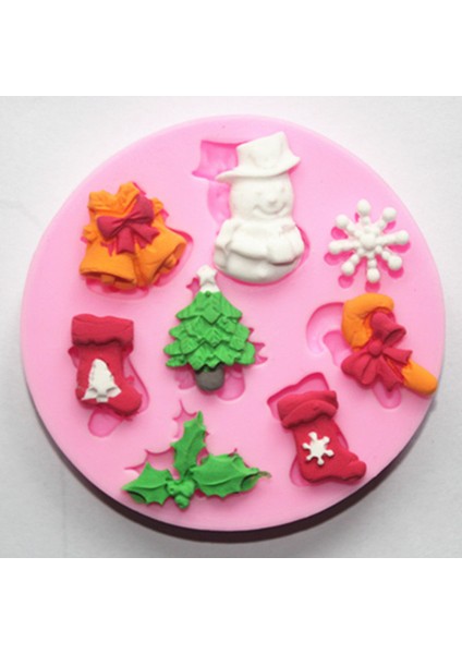 C Stili 3D Noel Kar Tanesi Silikon Fondan Kalıp Pasta Dekorasyon Sınır Pişirme Kalıbı (Yurt Dışından) modelleri