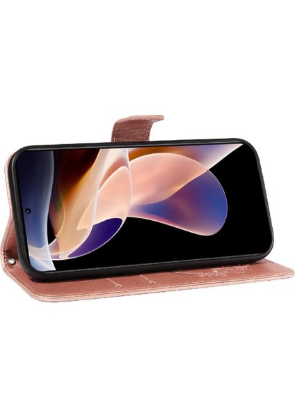 Xiaomi Redmi Not 11 Pro 4g Için Flip Case/5g Yüksek Kaliteli Deri Kabartmalı (Yurt Dışından)