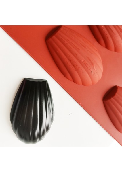 Siyah-9beike Tarzı 9 Adet Madeleine Silikon Kabuk Kek Kalıbı Pişirme Tavası Kalıp Kurabiye Çikolata Mutfak Aksesuarları Tatlılar (Yurt Dışından) modelleri