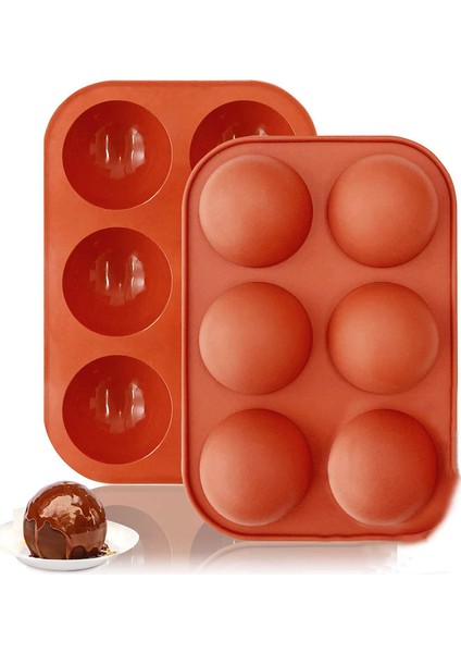 Tuğla Kırmızısı Stili Için Izgara Küçük Yuvarlak Silikon Kek Dıy Şeker Çikolata Kalıp Yuvarlak Şekil Tatlı Yapımı Sabun Kalıbı Mutfak Aksesuarı (Yurt Dışından) indirimleri