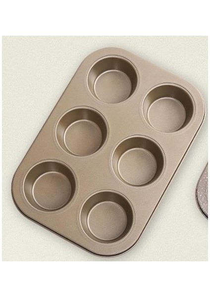 C Stili Hamur Döküm Kiti Mutfak Çiçek Yuvarlak Kurabiye Kesici Seti Cupcake Muffin Tart Kabuk Kalıbı (Yurt Dışından)