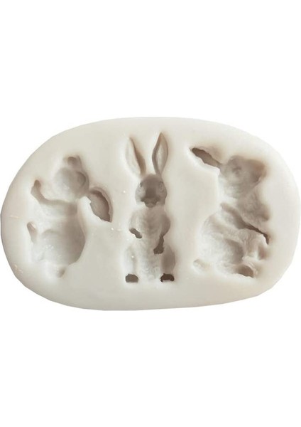 1 Adet Tarzı Silikon Kek Kalıbı Çikolata Pişirme Kalıbı Kek Dekorasyon Tavşan Bunny Kek Kalıbı Fırın Kalıbı Ev Mutfak Pişirme Araçları (Yurt Dışından)