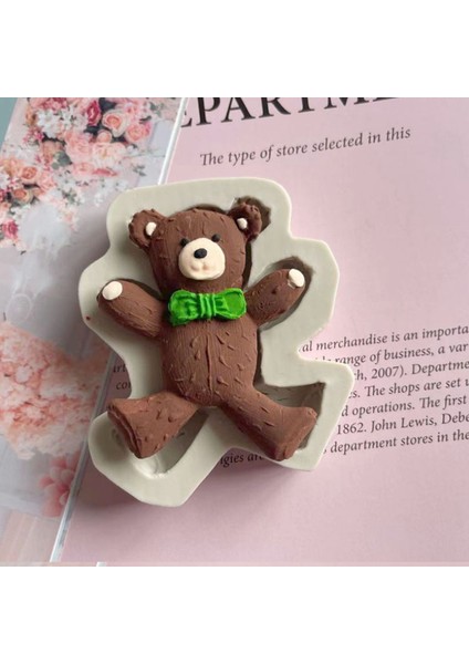 No.4 Tarzı Çeşitli Ayı Şeklinde Silikon Kalıp Pasta Süsleme Araçları Çikolata Cupcake Pişirme Fondan Kalıp (Yurt Dışından) modelleri