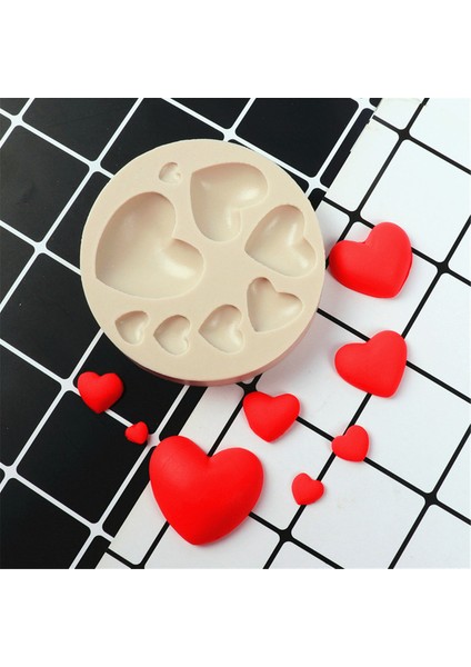 C Stili Dudak Kalp Şekilleri Gıda Sınıfı Silikon Kalıp Şeker Hamuru Kurabiye Cupcake Çikolata Pişirme Kalıbı Fondan Pasta Dekorasyon Araçları (Yurt Dışından)