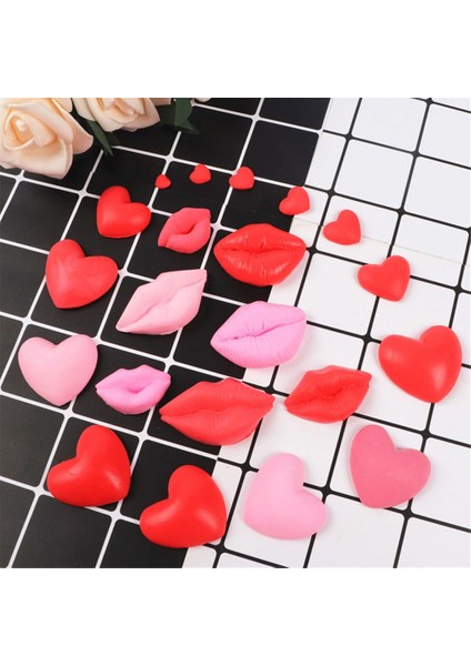 C Stili Dudak Kalp Şekilleri Gıda Sınıfı Silikon Kalıp Şeker Hamuru Kurabiye Cupcake Çikolata Pişirme Kalıbı Fondan Pasta Dekorasyon Araçları (Yurt Dışından) fırsatları