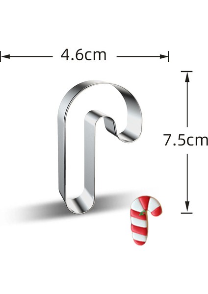 No.1 Tarzı Noel Kalıp Paslanmaz Çelik Bisküvi Kalıbı Dıy Noel Kurabiye Kesici Kalıp Pasta Geyik Noel Baba Kar Tanesi Zencefil Adam Hediye (Yurt Dışından)