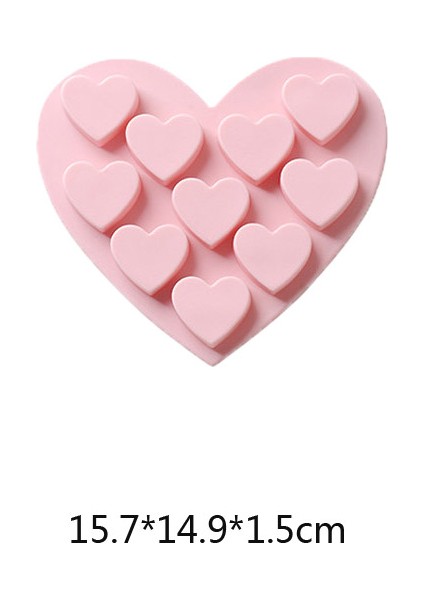 Pembe C17 Stili Yaratıcı Silikon Çikolata Kalıpları Dondurma Tepsisi Güvenli Malzeme Pişirme Kek Kalıbı Kendin Yap Hamur Işi&pasta&kurabiye&tatlı&jöle Kalıbı Dondurma Tepsisi (Yurt Dışından)