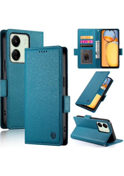 Xiaomi Redmi Için Flip Case Xiaomi 4g Cüzdan Çevir Kart Yuvaları Iş Günlük Kullanım (Yurt Dışından)
