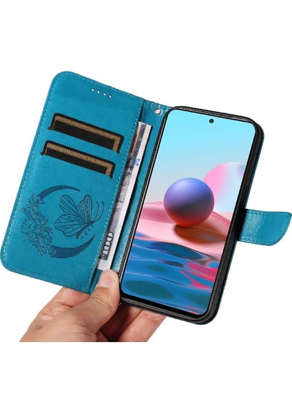 Xiaomi Poco Flip Yüksek Kaliteli Deri Kabartmalı Kelebek El Için Flip Case (Yurt Dışından) modelleri