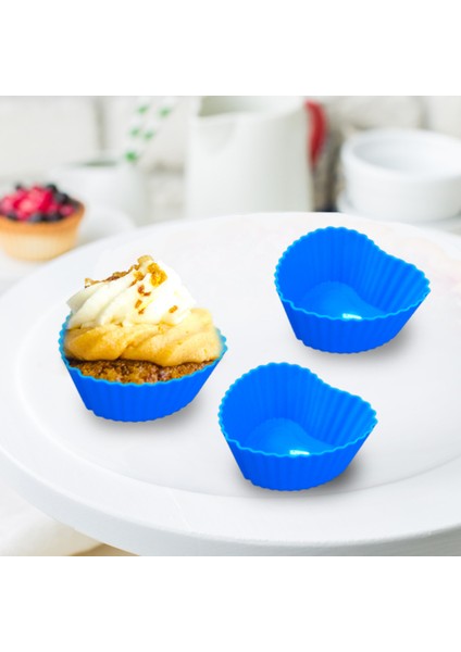 Kırmızı Stil Yeni Silikon Cupcake Kalıbı Kalp Kek Muffin Kalıbı Fırın Tepsisi Yapışmaz Isıya Dayanıklı Yeniden Kullanılabilir Silikon Kek Kalıpları Şeker Dıy (Yurt Dışından) modelleri