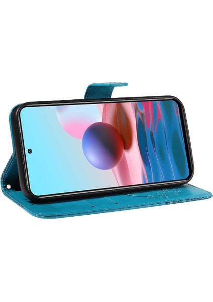 Xiaomi Redmi Not 10 Için Flip Case 4G/10S Ayrılabilir El Kayışı Kabartmalı (Yurt Dışından) indirimleri