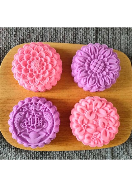150G J Tarzı El Yapımı Yeni Ürün 3D Kalın Ayçöreği Kalıbı Manuel Basınçlı 4 Parça 125G150G Çeşitli Stiller ve Modeller (Yurt Dışından)