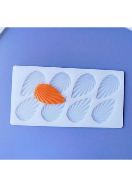 BEYAZ-SS17441 Stili Sıcak Kendin Yap 3D Kıvrımlı Yaprak Şekilli Silikon Kalıp Pasta Süsleme Araçları Cupcake Çikolata Kalıbı Dekor Muffin Tepsi Fırın Şablonu (Yurt Dışından)