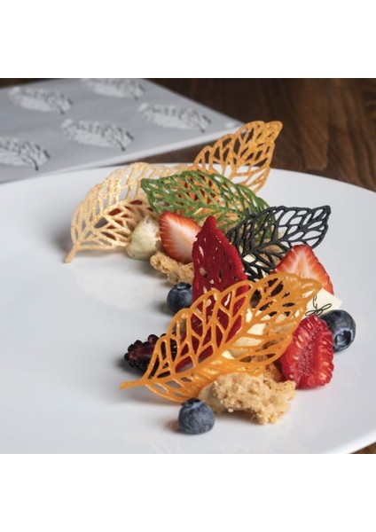 Bir Stil Yaprak Pasta Kalıbı Mercan Yaprakları Dekoratif Dantel Mat Şeker Hamuru Silikon Ped Fondan Kalıplar Dekorasyon Araçları Fırınlama Aksesuarları (Yurt Dışından) fırsatları
