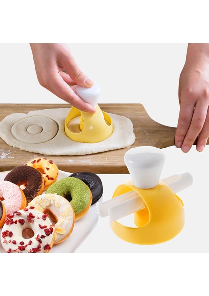 No.1 Tarzı Yaratıcı Dıy Donut Kalıbı Kek Dekorasyon Araçları Plastik Tatlılar Ekmek Kesici Yapımcı Fırın Malzemeleri Mutfak (Yurt Dışından) fiyatları