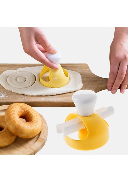 No.1 Tarzı Yaratıcı Dıy Donut Kalıbı Kek Dekorasyon Araçları Plastik Tatlılar Ekmek Kesici Yapımcı Fırın Malzemeleri Mutfak (Yurt Dışından) modelleri