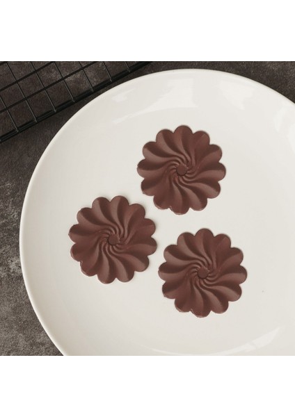 Beyaz Stil Silikon Çikolata Kalıpları Vortex Şekilli Yapışmaz Dondurma Kalıpları Pastalar Için Kalıp Mutfak Pişirme Araçları Dekorasyon (Yurt Dışından) modelleri