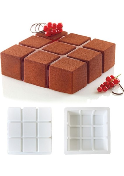 Ayı-A Tarzı Yeni Sudoku Şekilli Silikon Pasta Dekorasyon Kalıbı Hamur Pişirme Silikon Kalıplar Tatlı Kek Kalıpları Fırın Araçları (Yurt Dışından) fiyatları