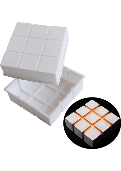 Ayı-A Tarzı Yeni Sudoku Şekilli Silikon Pasta Dekorasyon Kalıbı Hamur Pişirme Silikon Kalıplar Tatlı Kek Kalıpları Fırın Araçları (Yurt Dışından) modelleri