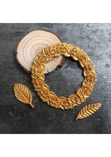 Silikon Kalıp Gül Çiçeği Pasta Fondan Kalıp Yaprak Çikolata Şekerleme Jöle Kalıp Pasta Kalıbı Süsleme Araçları (Yurt Dışından)