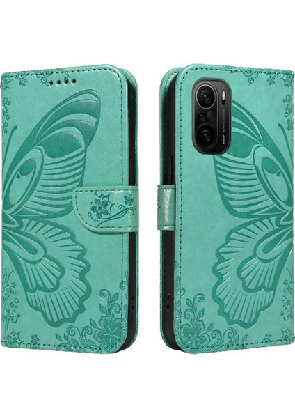 Xiaomi Redmi Için Flip Case K40/K40 Pro Kredi Kartı Yuvası ile Yüksek Kalite (Yurt Dışından)