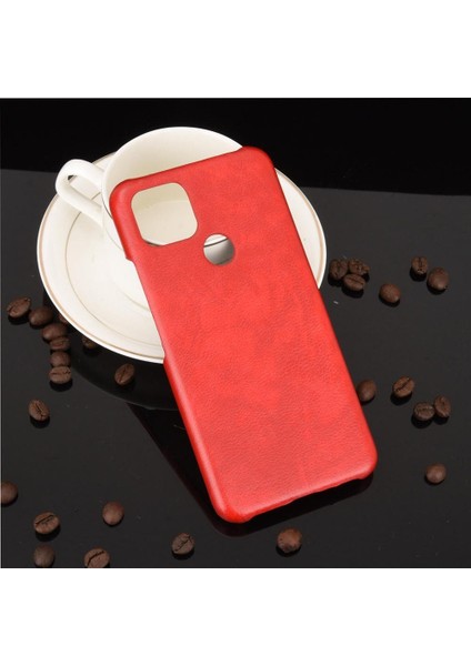 Google Piksel 4A 5g Lychee Desen Anti Scratch Koruyucu Için Retro Kılıf (Yurt Dışından) fırsatları