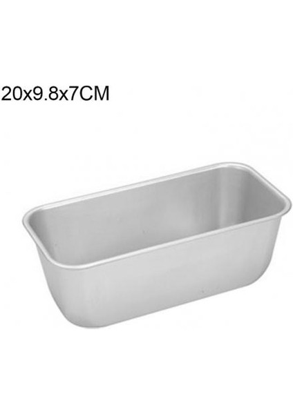 200X98X70MM Stili Fırın Tepsi Alüminyum Kar Tost Kutusu Peynir Kutusu Pişirme Kızartma Brownie Dikdörtgen Kek Küçük Tost Ekmek Kalıbı Kek Kalıp 2021 (Yurt Dışından)
