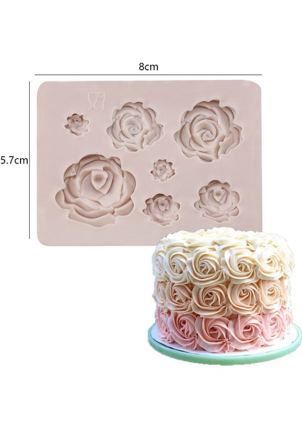 Papatya Stili 3D Silikon Çeşitli Şekil Kalıplar Akçaağaç Yaprağı Fondan Yapışmaz Pişirme Çikolata Cupcake Pişirme Kalıbı Dıy Pasta Dekorasyon Kalıbı (Yurt Dışından)