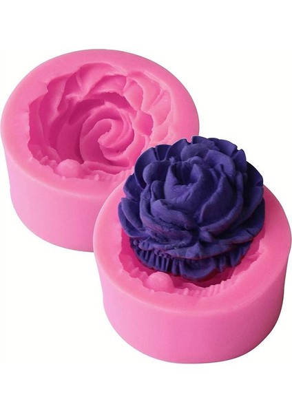 Gül Silikon Kek Kalıbı 3D Çiçek Fondan Kalıbı Cupcake Jöle Şeker Çikolata Süsleme Pişirme Aracı Kalıplar (Yurt Dışından) fırsatları