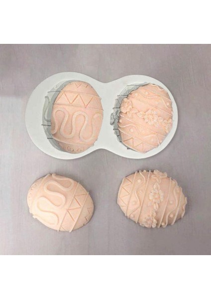 No.2 Tarzı 3D Paskalya Yumurta Tavşanı Silikon Kalıp Çikolata Kalıbı Kurabiye Pişirme Tepsi Pastane Fondan Kek Süsleme Araçları Sabun Kil Kalıbı (Yurt Dışından) indirimleri