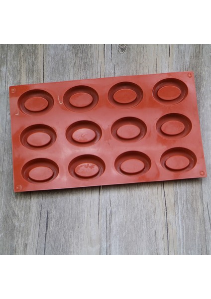 30X17CM Tarzı 2022 Yeni 12 Boşluklu Mutfak Kek Kalıbı Savarin Sabun Kalıpları Muffin Cupcake Tepsi Kalıbı Dıy Silikon Jöle Polimer Kil El Sanatları Kalıpları (Yurt Dışından) indirimleri